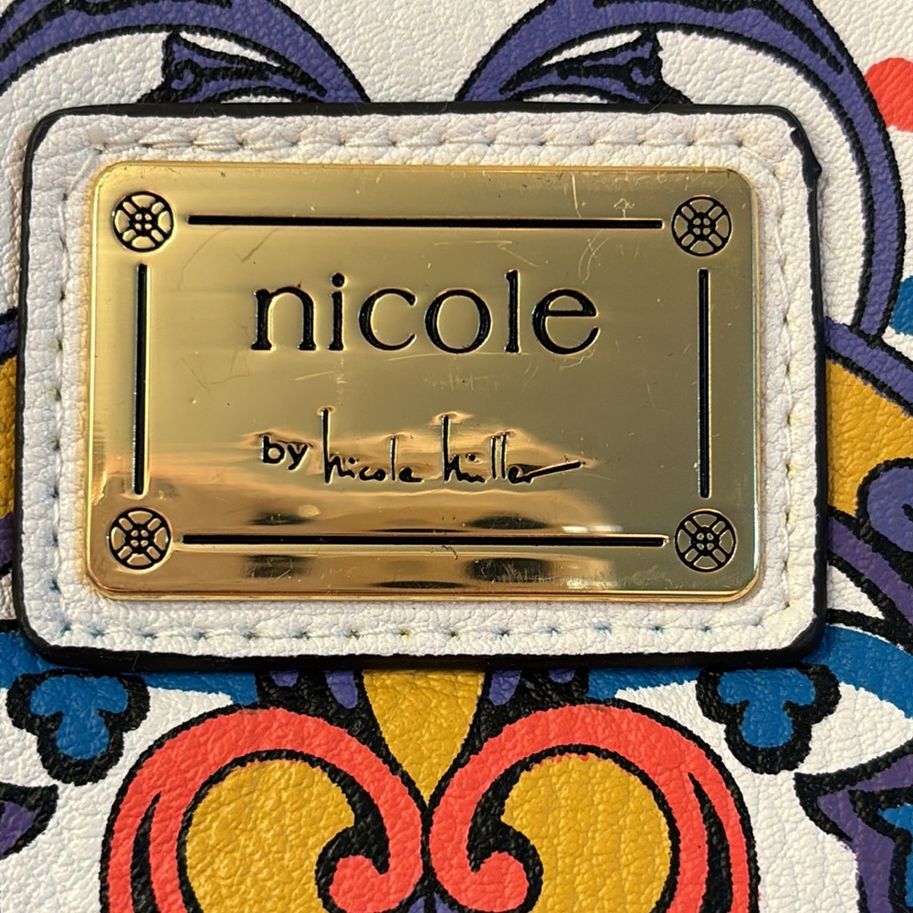 Nicole Miller Colorful Handbag - Picture 2 of 10